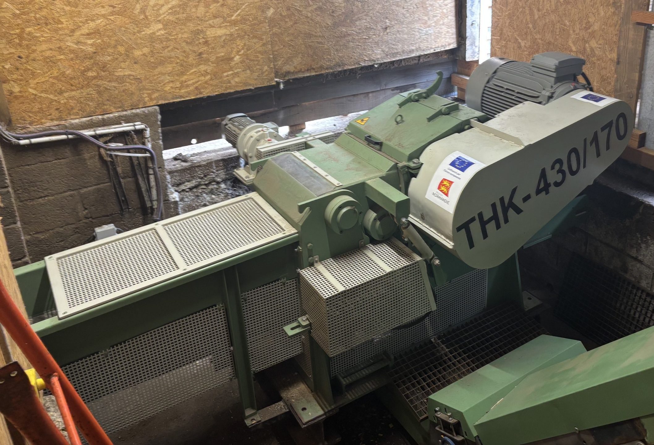 Nouvelle broyeuse THK-430/170 installée dans le cadre du projet